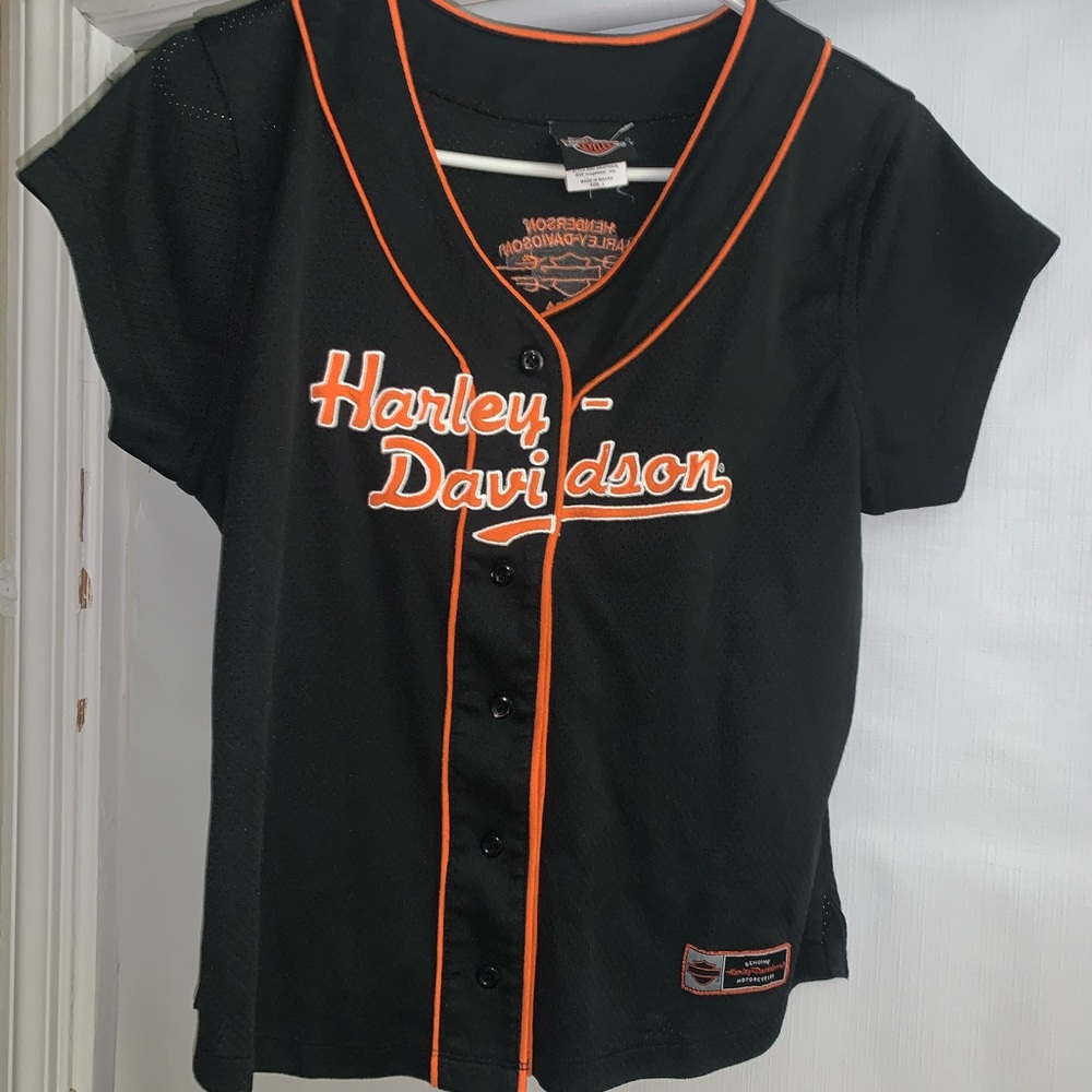 Harley Davidson jersey top